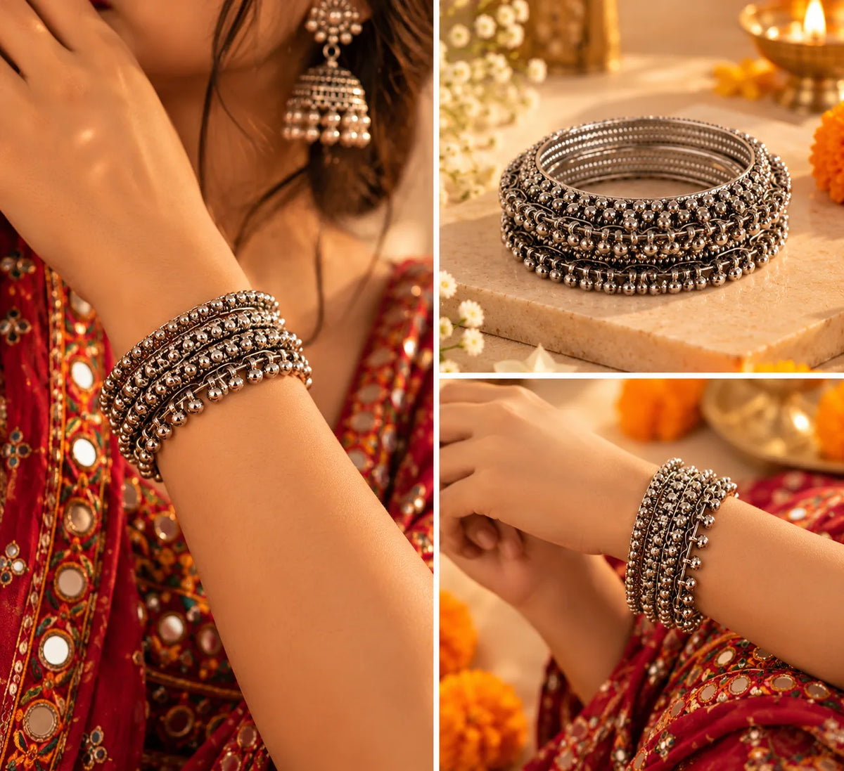 Colorful Embroidered Armlet
