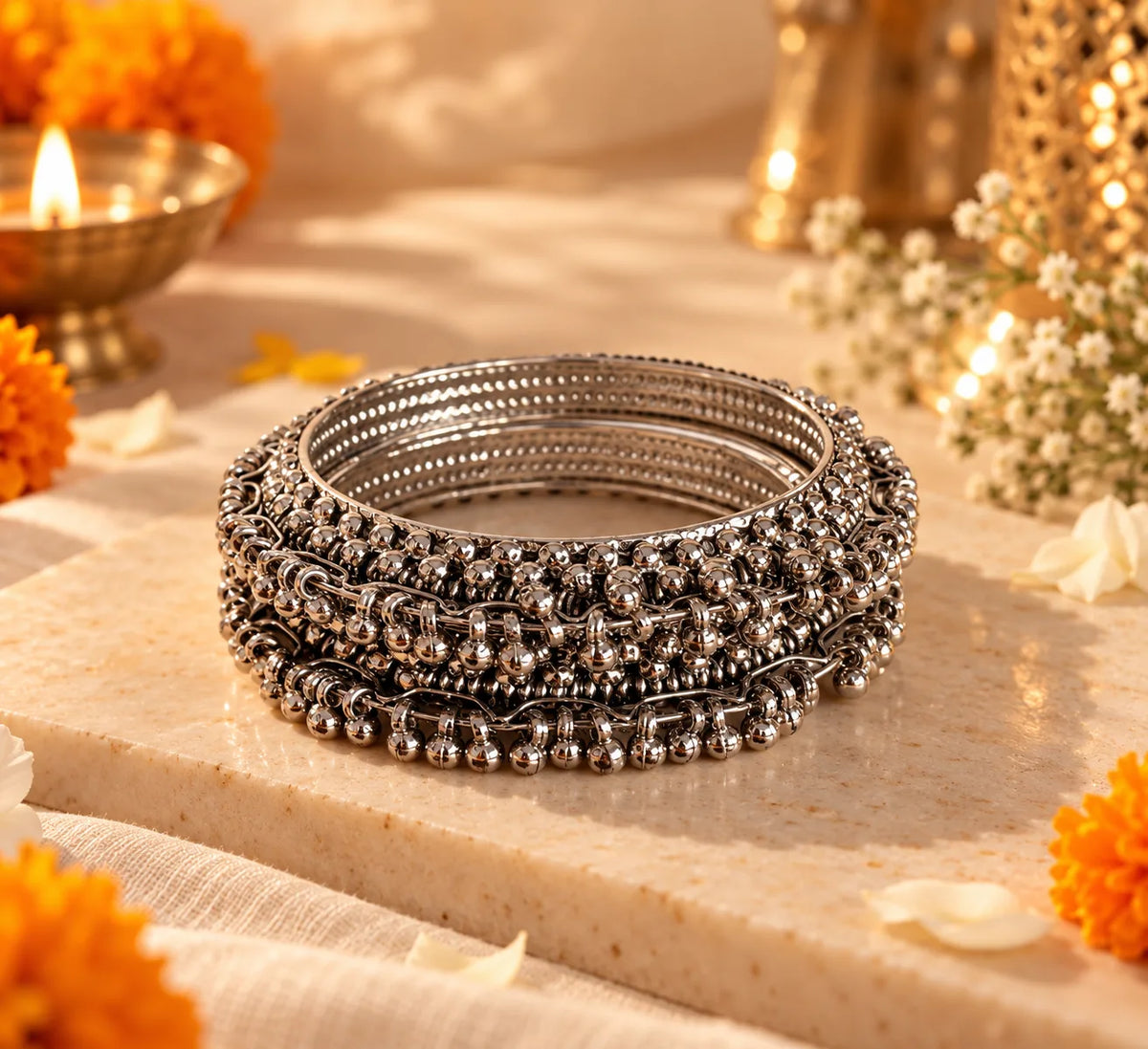 Colorful Embroidered Armlet