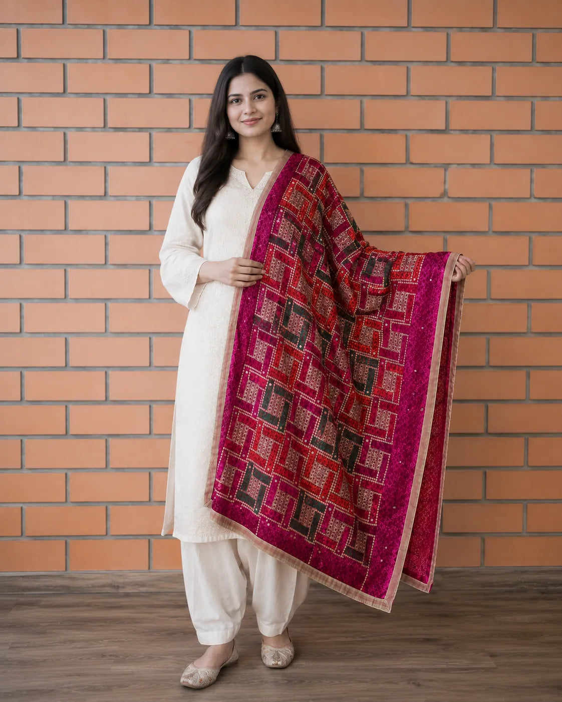 Elegant Embroidered Fashion Dupatta