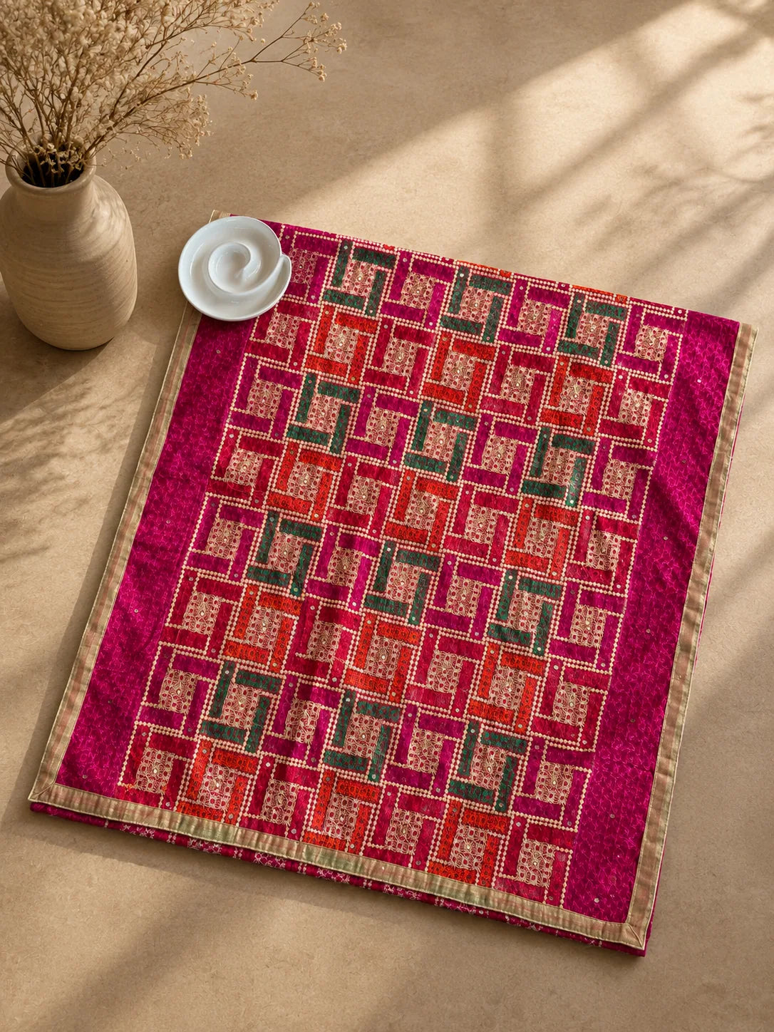 Elegant Embroidered Fashion Dupatta