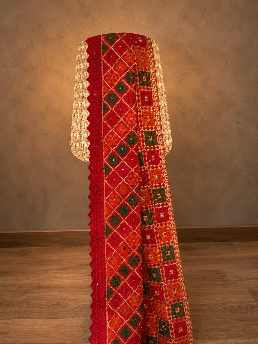 Ethnic Phulkari Fashion Dupatta