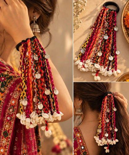 Multicolor Braided Hair Accessory